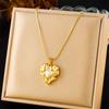 Gold Plated Toggle Chain Necklace with Mother of Pearl Pendant, Vintage Chunky Cable Chain for Women, Elegant Daily Jewelry