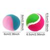3/6PCS Sticky Ball Colorful Soft Ball Hard Ball Toss Catch Chase Game Prop Suitable for Home Park Playground PE Class Supply ZYF