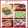 1Pcs Sardine Can Shaped Storage Tin Box Portable Tinplate Material Sealed Jar With Lid For Storing Small Items Household Goods