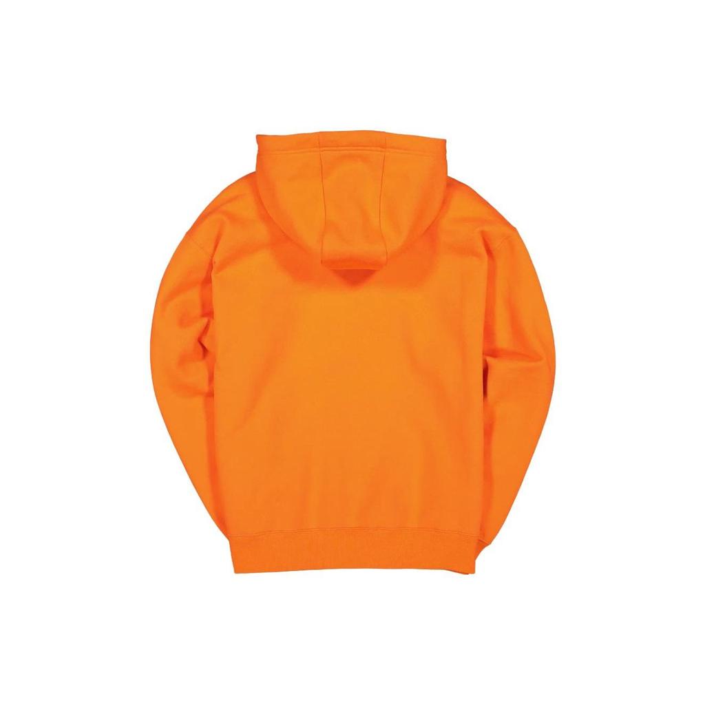 Nike Solid Color Hooded Pullover Long Sleeve Sweatshirt Men Tops Orange BQ3453-819