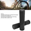 2 PCS Bike Rubber Handlebar Grips Anti Slip Handlebar Cover Shockproof Mountain Bike Handles