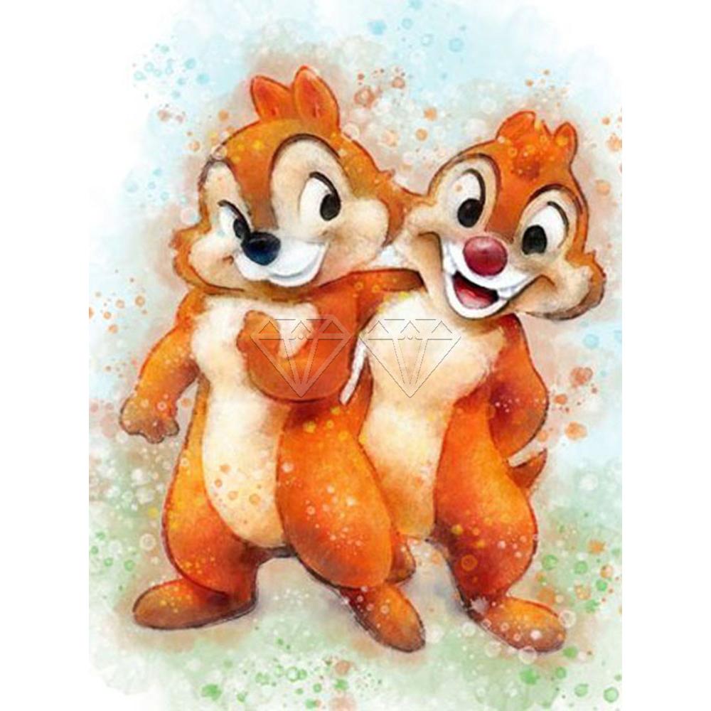 

5D DIY Алмазная Живопись Мультфильм Диснея Микки Маус Бэмби Дамбо Тачки Полная Выкладка Круглыми Алмазами Мозаика Вышивка Крестом 3D Round 40x50cm