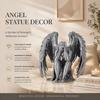 3D Printed Weeping Angel Toy Simulation Angel Model Statue Halloween Home Decor Office Collection Ornaments Birthday Gift