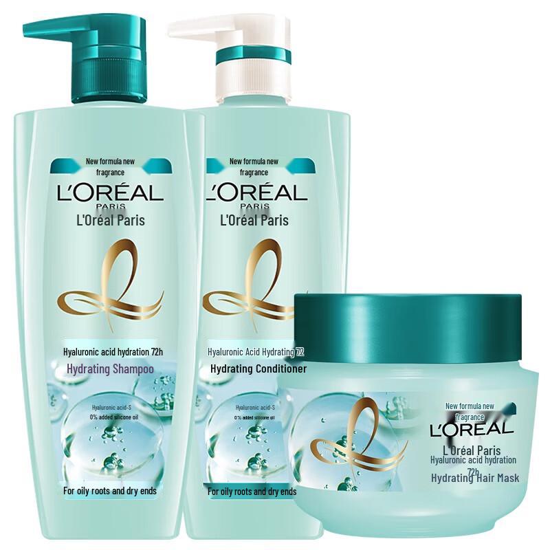 

L Oréal Hyaluronic Acid Hydrating Hair Care Set