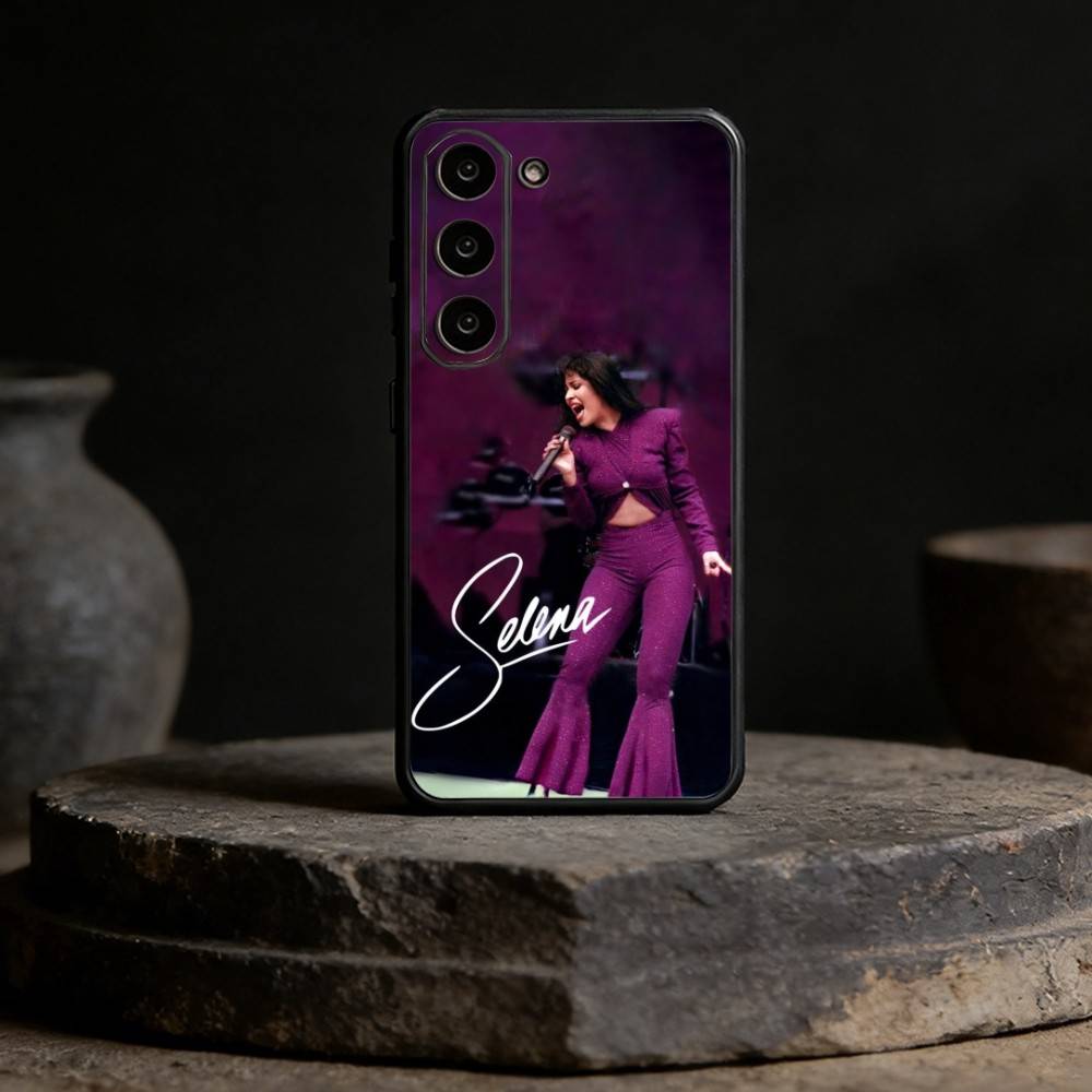 Singer Selena Quintanilla Phone Case For Samsung Galaxy A13,21s,22,31,32,52,53,71,72,73,Soft Black Cover
