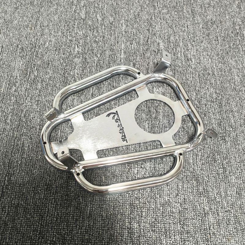 Vespa GTS300 GTV 6 Days HPE Wing Footrest & Cup Holder Grill Luggage Rack.