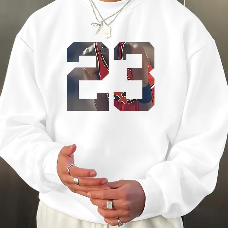 

Weekend Casual & Vacation Outfit, Men s Crew Neck Sweatshirt, Eco-Friendly XXL чёрный