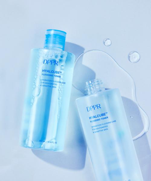 Deeper Hyaluronic Acid Hyal Cube pH Balancing Hydrating Toner 300ml (+ Hydrating Cream 30ml Gift)