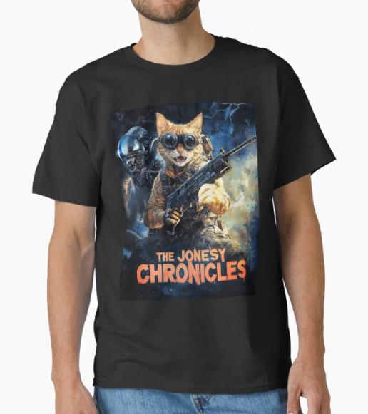 The Jonesy Chronicles Black T-Shirt S разноцветный