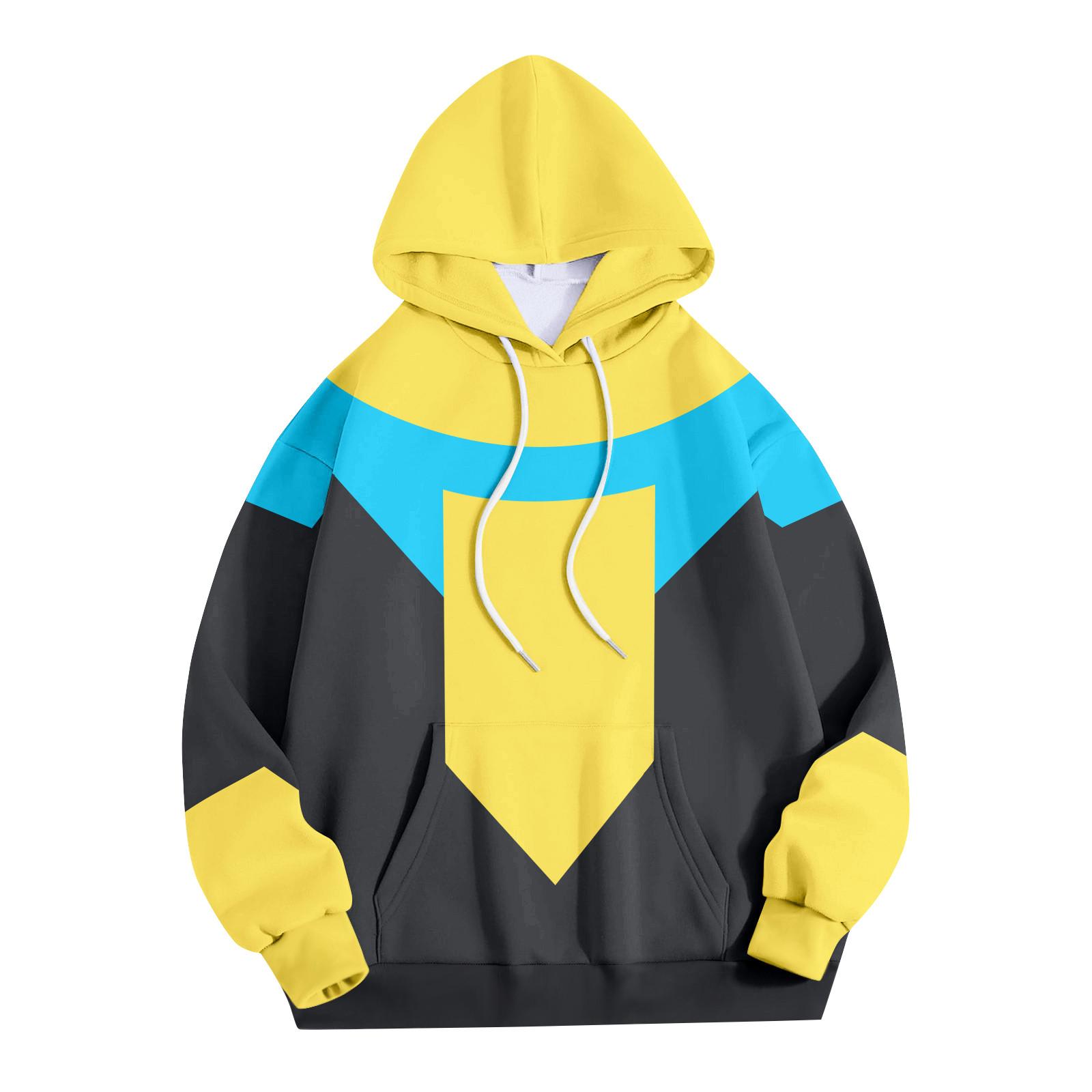 

Толстовка-свитшот с цветным принтом для взрослых L жёлтый