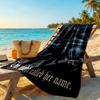 Gothic Style Beach Towel High Absorbency & Quick-Dry Comfortable Lightweight Portable for Swimming,Beach,Camping, Travel, Beach Accessories,Gym
