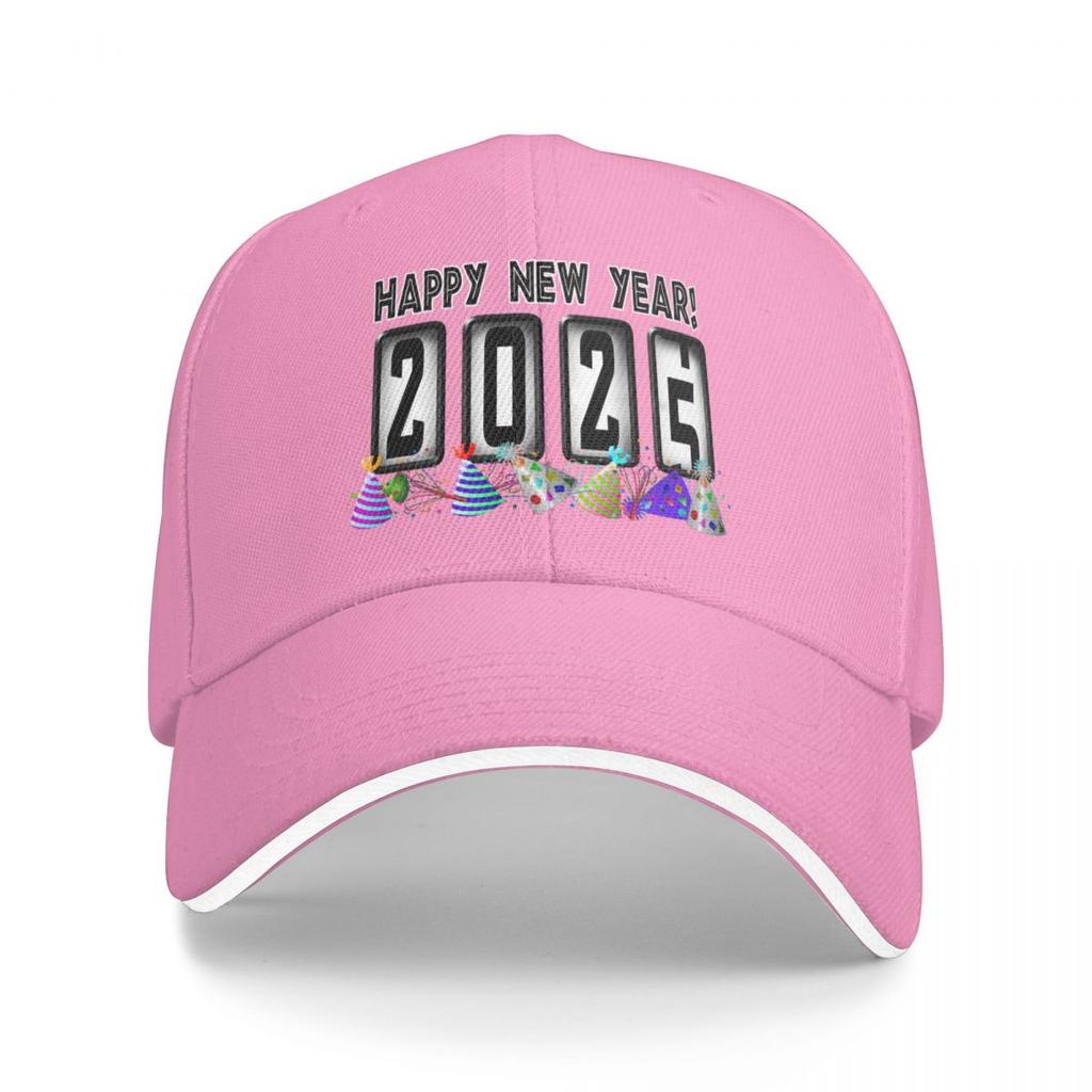 New Years Odometer Party Hats 2025 Baseball Cap Luxury Hiking Hat Sun Caps Man Womens
