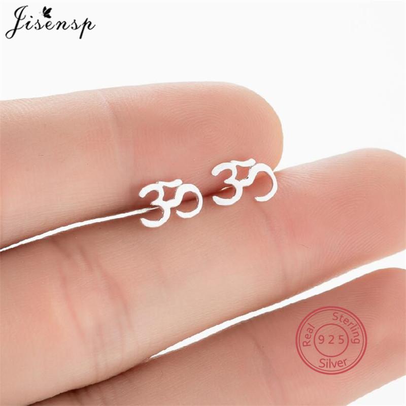 Minimalistische Kupfer 925 Mini Ohrstecker Damen Niedliche Chihuahua Hund Ohrringe Volleyball Herz Mandala Planet Ohrstecker Feiner Zirkon