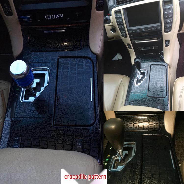 Crown 12th Gen Console Shift Decor Stickers (05-09)