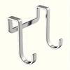 Heavy Duty Double S-Shaped Hooks | Easy-Install Rust-Resistant Polished Wall Hooks for Kitchen & Living Room, Multi-Purpose Home Storage Solution