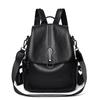 Vintage Backpack Women's PU Backpack Large Capacity Multifunctional Shoulder Bag