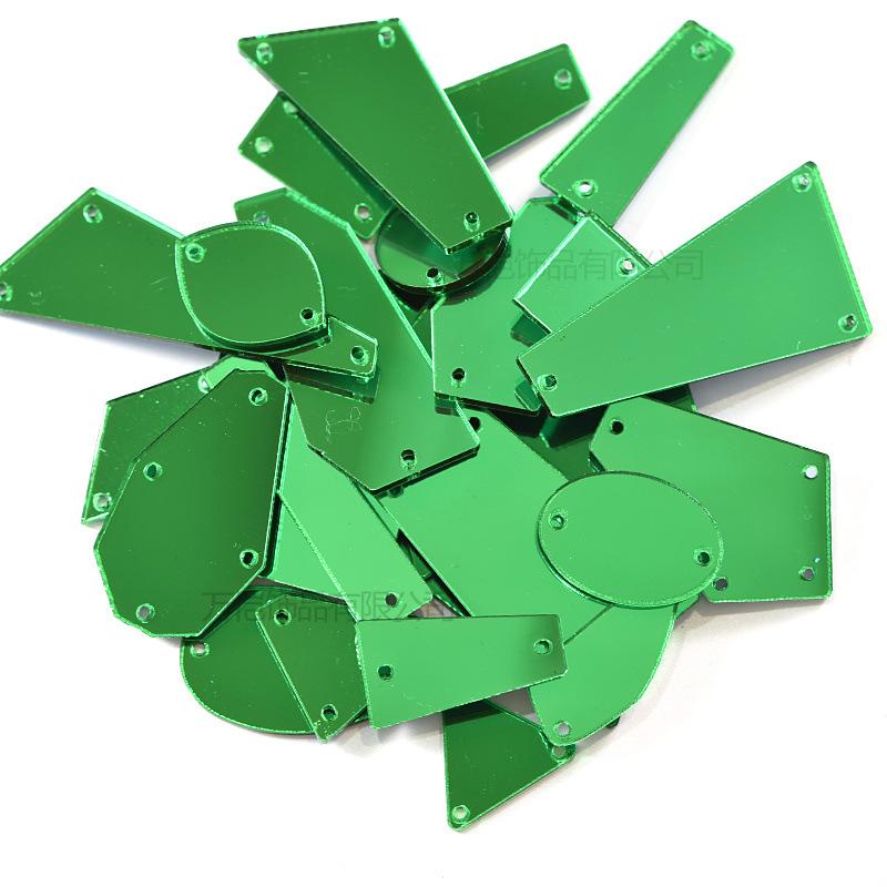 Acrylic Hand Seam Drill, Flat Bottom Special-Shaped Mirror Diy Clothing Decoration Jewelry Mirror Accessories Seam Drill