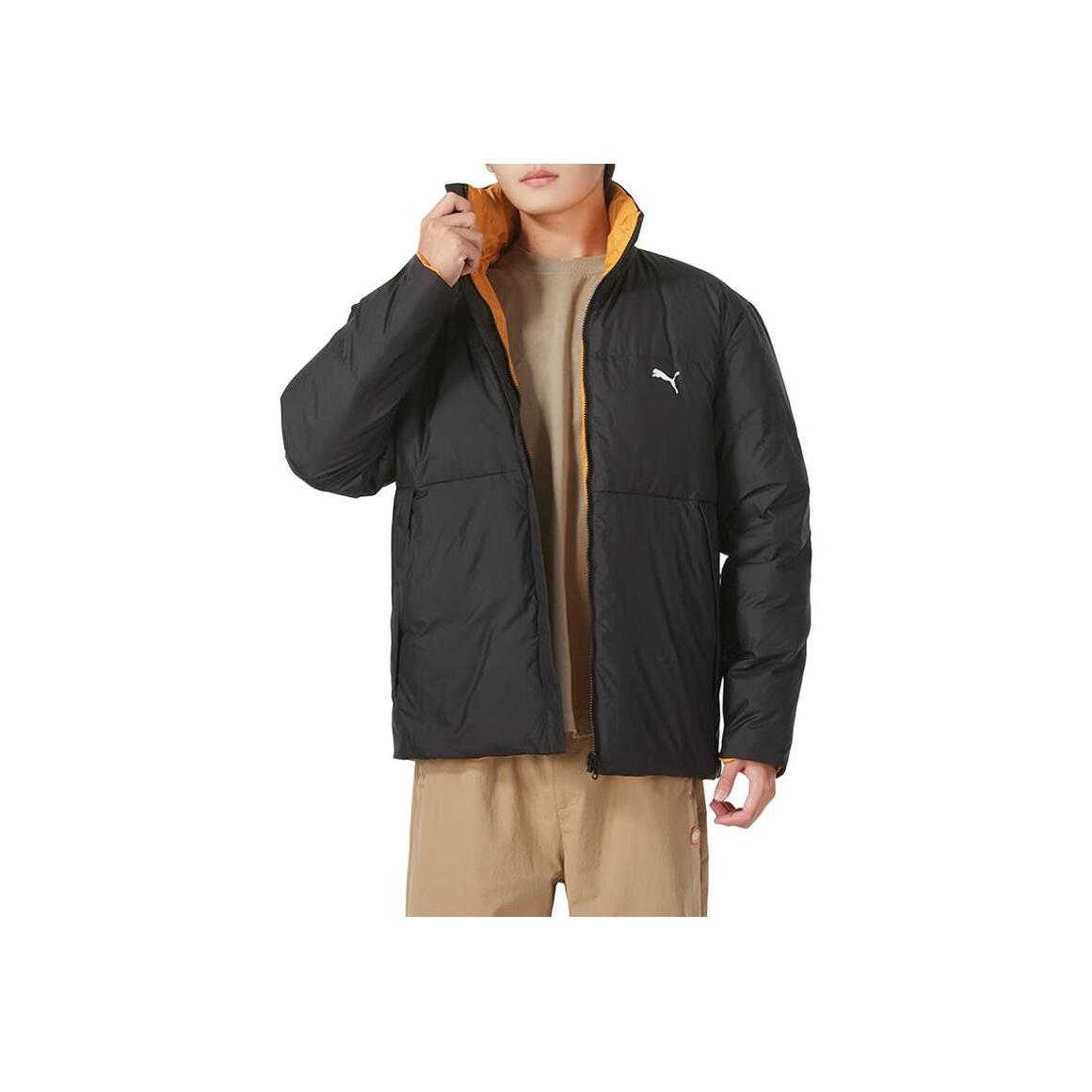 

Puma Тренировочная теплая двусторонняя куртка-пуховик на молнии унисекс, черная 685320-01 XXL