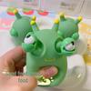 Staring Eyes Vegetable Worm Squeeze Toy - Creative Children's Decompression Toy with Popping Eyes