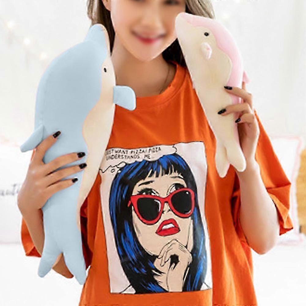 2026 Dolphin Plush Toys Lovely Stuffed Soft Animal Pillow Dolls