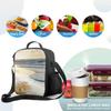 Muschel Strand Sand Isolierte Lunchbox für Kinder Tragbare Lunchtaschen mit verstellbarem Schultergurt Wiederverwendbare Kühltasche