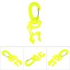 1Pc Outdoor   Diving Double BCD Low Pressure Hose Clip Holder with Snap Hook Buckle(Black)