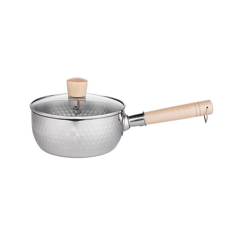 Bobao 18cm 304 Stainless Steel Saucepan
