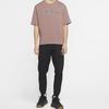 Air Jordan Remastered Logo Embroidered Crew Neck Short Sleeve T-Shirt Men Tops Purple Gray CJ6218-298