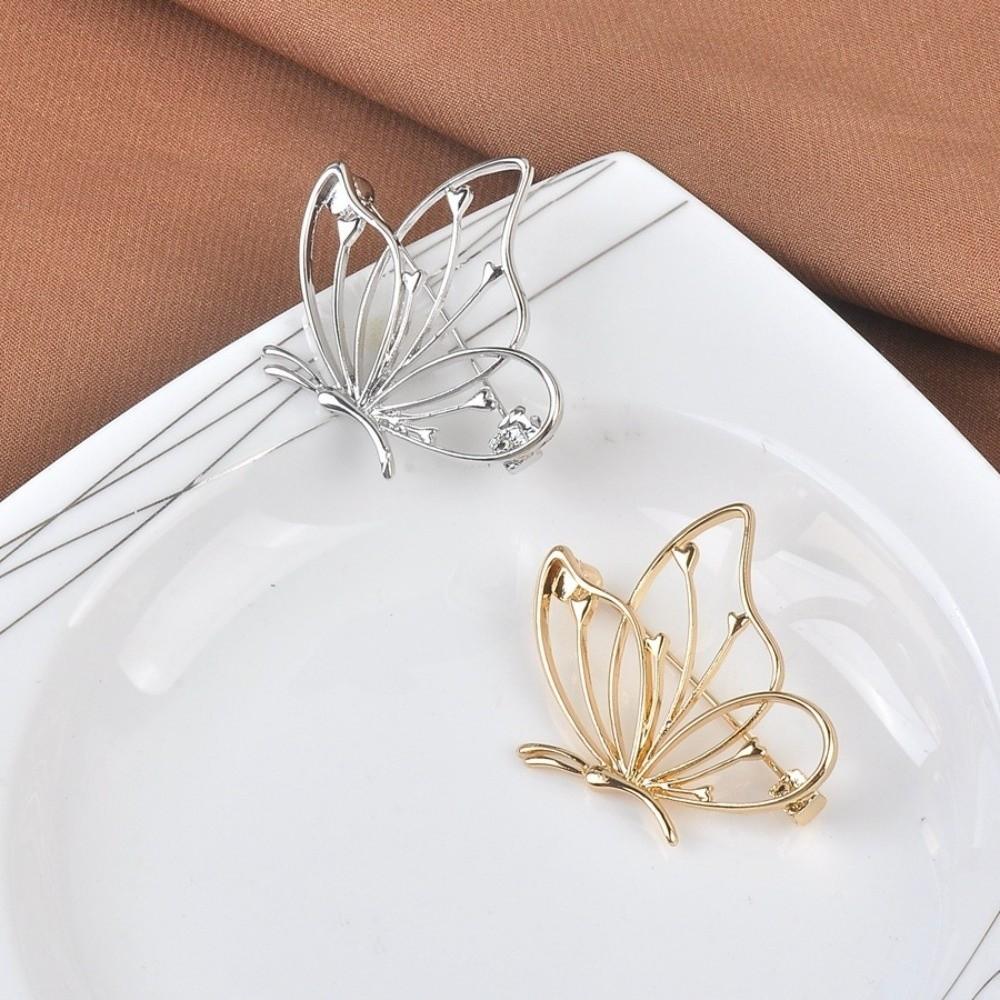 Light Luxury Butterfly Lapel Pins Clothes Accessories Women's Brooch Badge Pin Clothes Decoration