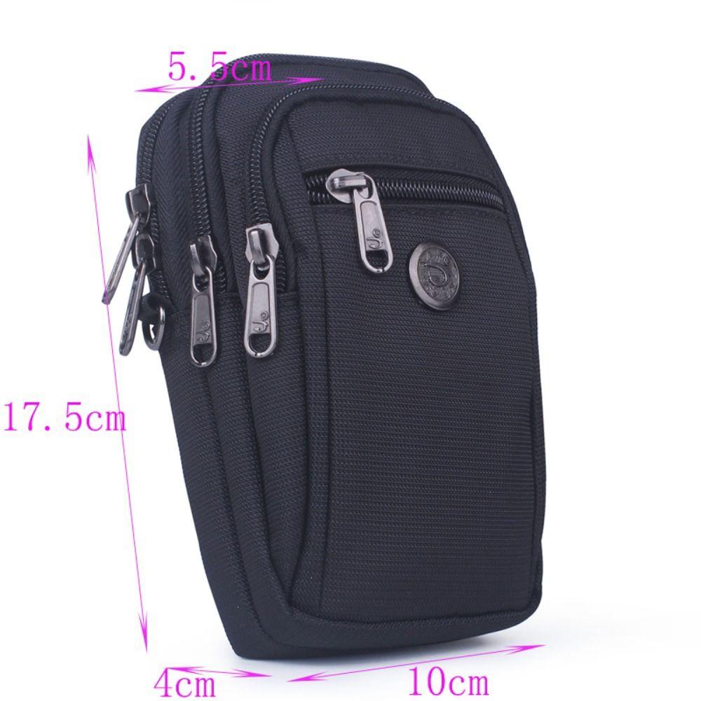 New Oxford Men Women Waist Pack New Small Purse Multifunctional Sports Waist Bag Waterproof Mobile Phone Bag Male Belt Bags