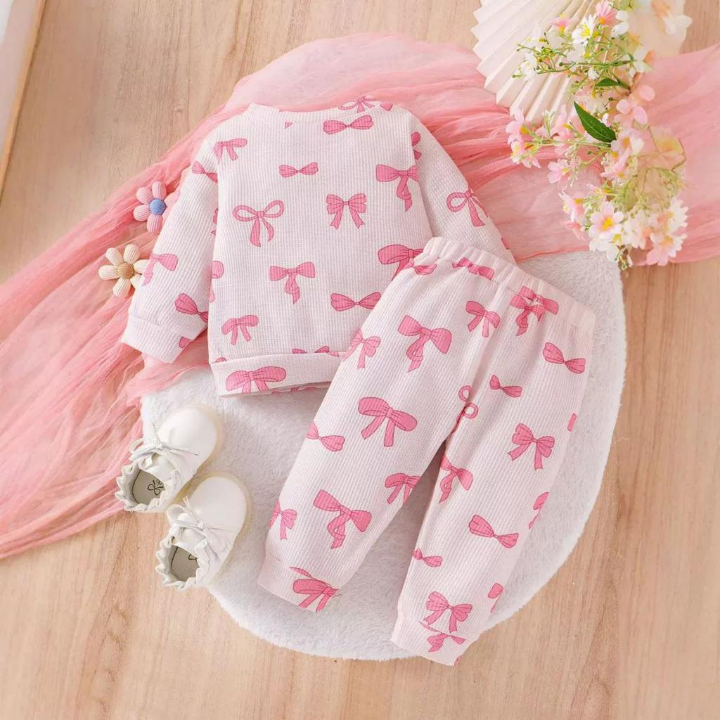 Uformelt langermet sett for barn, komfortable hverdagsantrekk