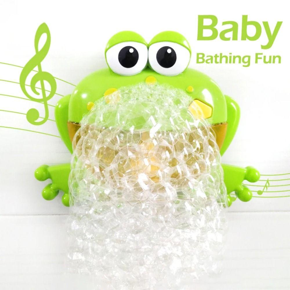 Multipurpose Frog Crab Bubble Machine Interactive Musical Bubble Maker  Boys Girls Children Kids