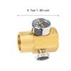 Bottle Cylinder CO2 Refill Connector Adapter Accessories,Compact,Practical Replacement with 2000PSI