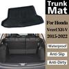 Car Trunk Mats For Honda Vezel XR-V XRV 2015 2016- Trunk Mat High Temperature Resistant Storage Carpet Anti-Slip Waterproof