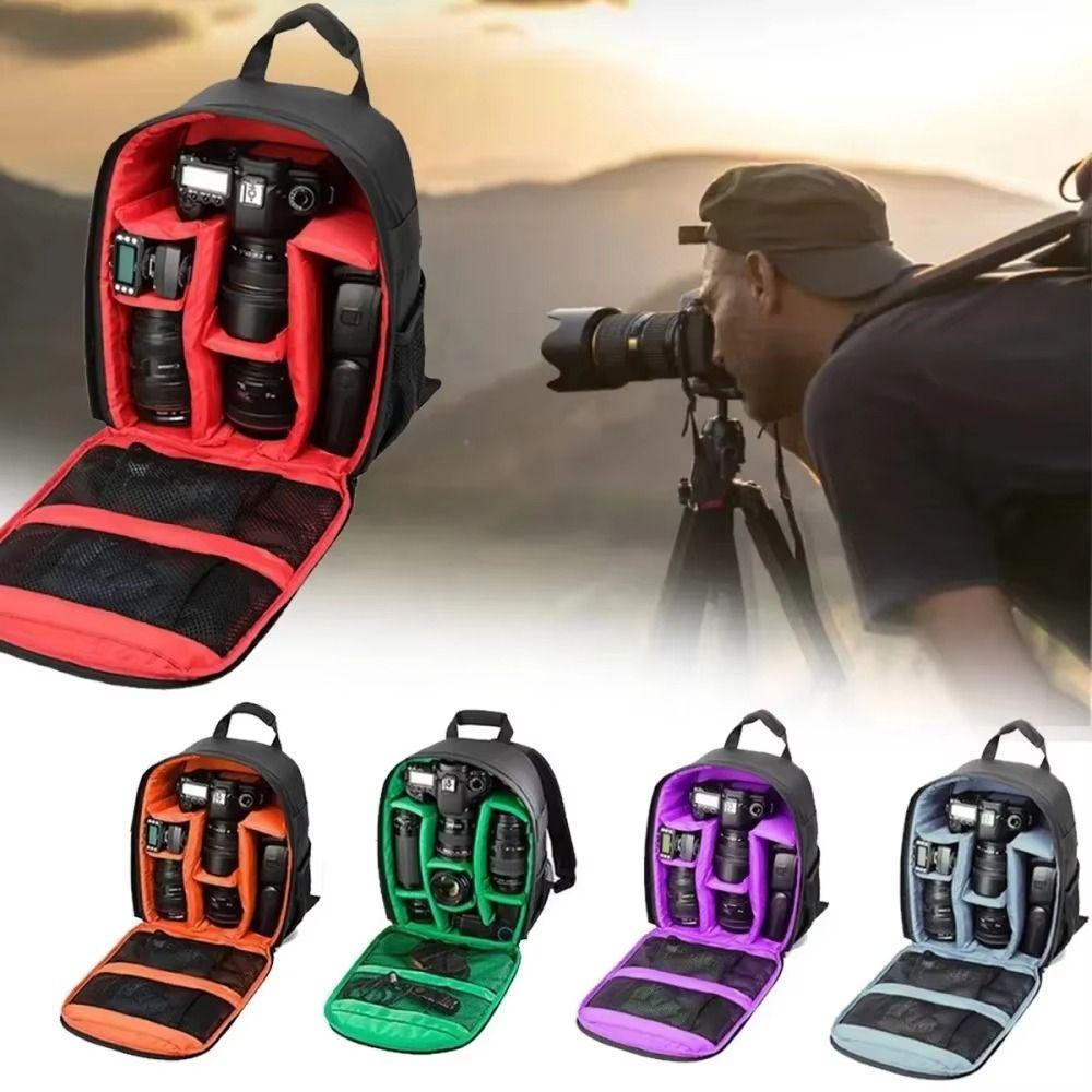 Wear Resistant Camera Bag Multi-functional Camera Lens Pouch Camera Storage Bag  Travel