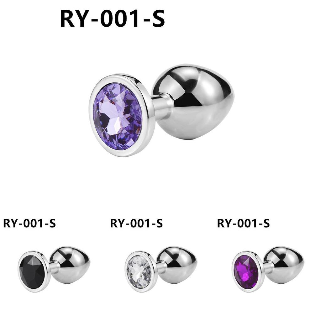 Luxurious Metal Anal Plug For Adults In Various Sizes And Vibrant Colors