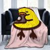 Kiiroitori Baby Chick Funny Meme  Blankets Fleece Sofa Throw Blanket Super Soft for Couch Bedding Travel Throws Bedspread Quilt