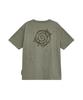 Depeugameoncheu Spiral Lizard Damaged T-Shirts [Khaki]