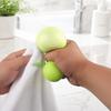 Simulated Red Fruit Squeeze Toy, Anxiety Relief Green Fruit Stress Ball, Focus Aid Relaxation Fruit Sensory Fidget Toy, Decompression Gadget