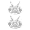 2Pcs Golf Ball Rack High Stability Strong Firmness Simple Baseball Display StandTransparent 2