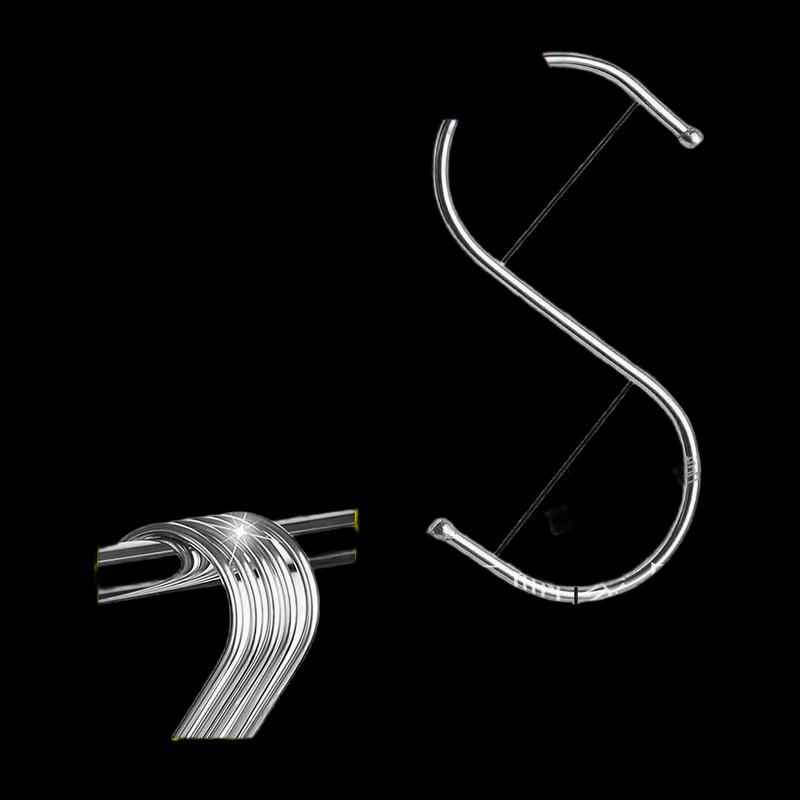Heavy-Duty Stainless Steel S Hooks