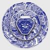50pcs Blue & White Porcelain Chinese Style Waterproof Stickers for Phone Cases, Skateboards, Luggage
