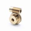 Precision 1:60 0.5M 20T 30T 40T 50T 60T Copper Worm Reducer Turbine 065/151 4/5/6mm Bore Diameter