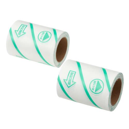 LEC Gekiochikun Quick Cleaning Sticky Cleaner Spare (80mm Wide x 50 Rounds) Pack of 2