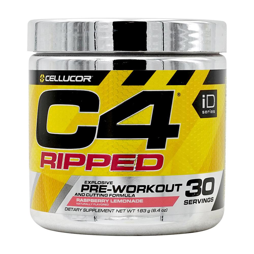 

KOREA C4 Ripped Explosive Pre-Workout Raspberry Lemonade 30 Servings, 6.4 oz