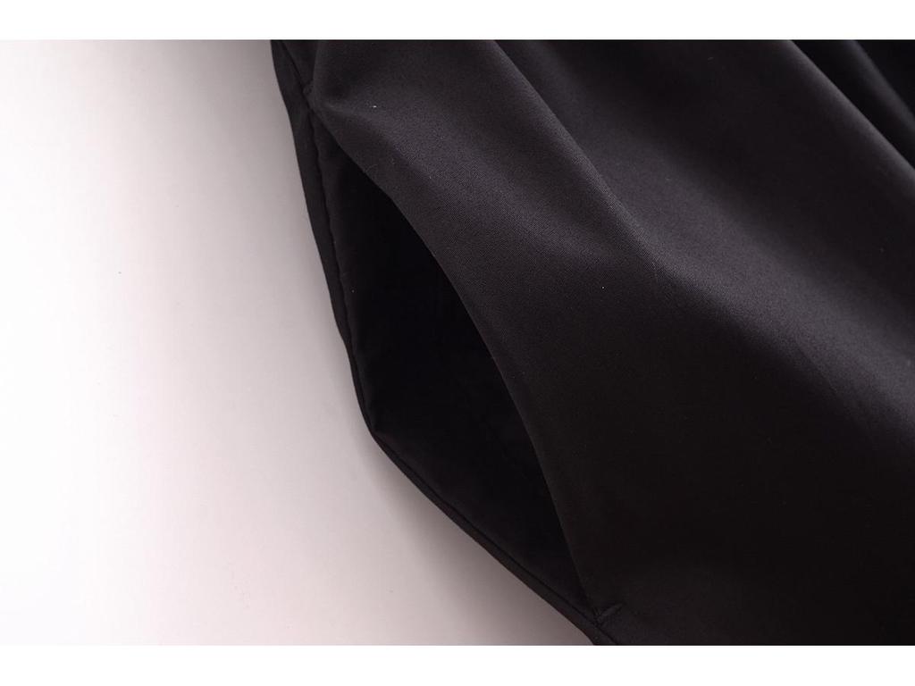 2025 Spring Women's European & American Style Sleeveless Patchwork Dress