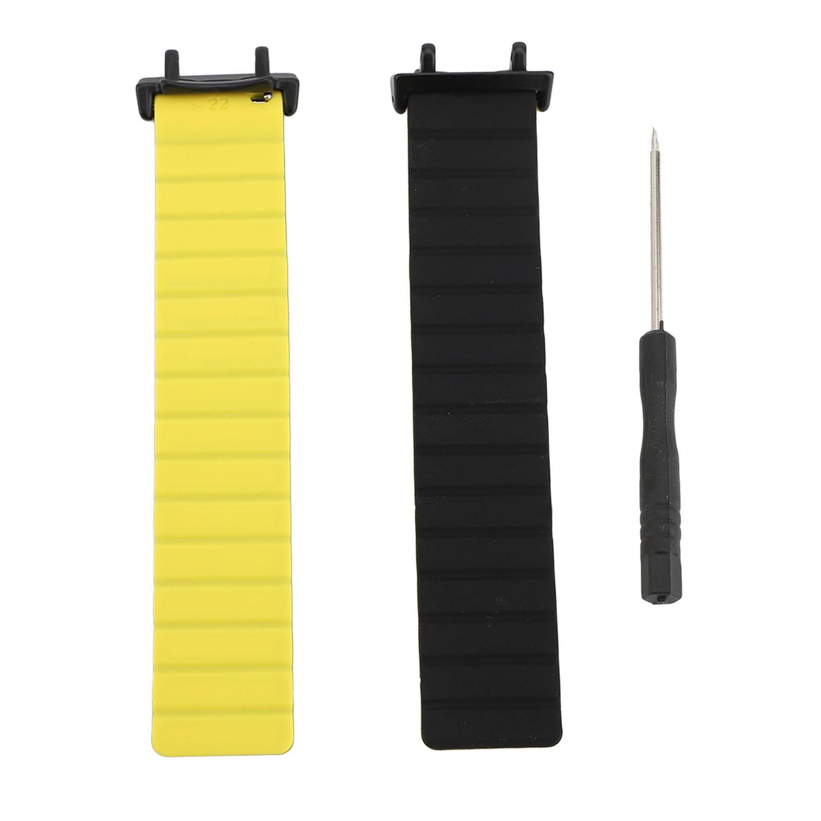 

Магнитный силиконовый ремешок для часов T Rex 3, быстросъемный, устойчивый к поту, спортивный ремешок для часов жёлтый