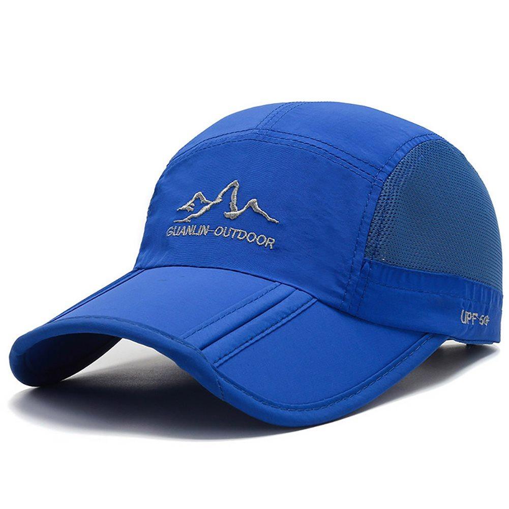 Quick-drying Mesh Cap Sun Hat Foldable Convenient Outdoor Activities