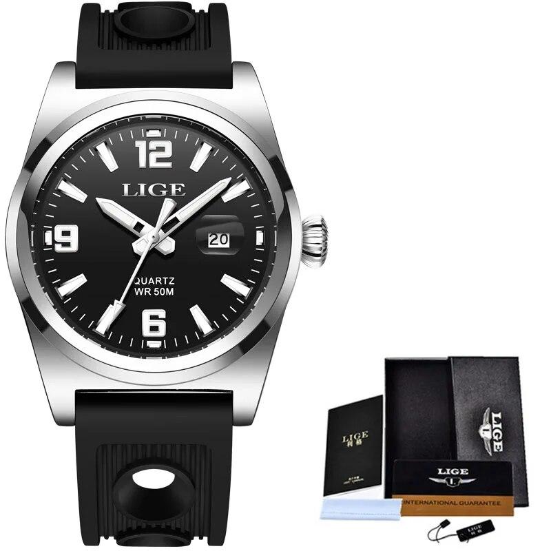Brand Watch Men Silicone Sports Watches Men's Army Military Quartz Wristwatch Chronograph Male Clock Relogio Masculino