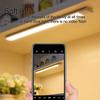 10-60cm Led Night Light Motion Sensor Under Cabinet Lights Thin Rechargeable Wireless Lamp for Kitchen Cabinet Bedroom Lighting